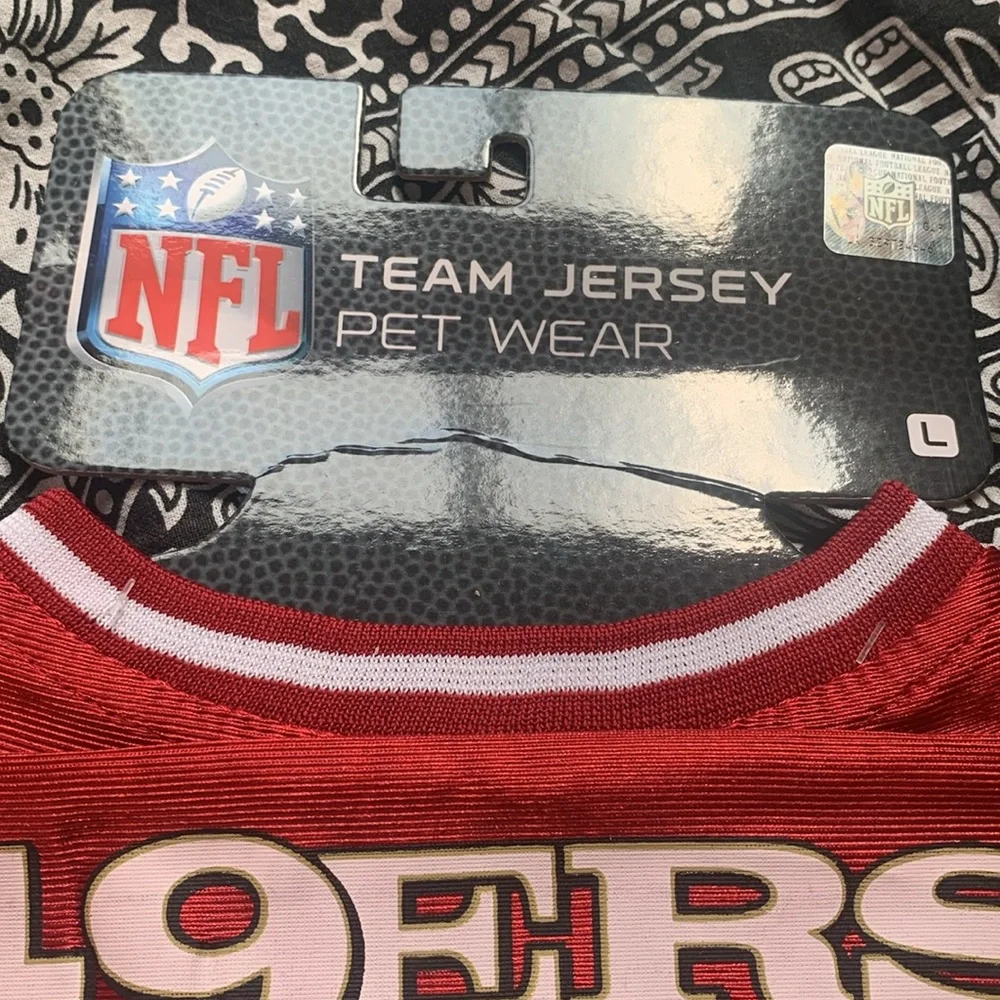 NFL 49ers Pet Jersey